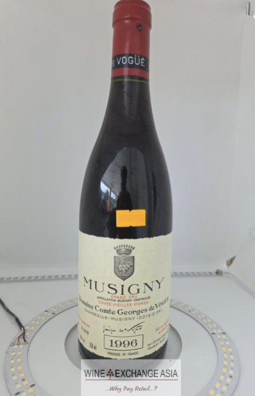 (image for) Domaine Comte Georges de Vogue Musigny Grand Cru 'Cuvee Vieilles Vignes' 1996 (WAS:$1800++)